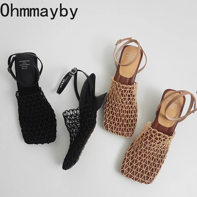 Women Formal Wear For Summer - Tasarımcı Lüks Hollow Out Kadın Sandalet
