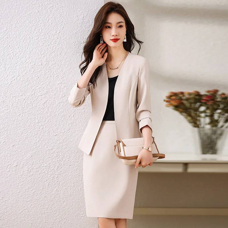 Women Formal Wear Winter - Etekli ve Ceketli Resmi Kadın İş