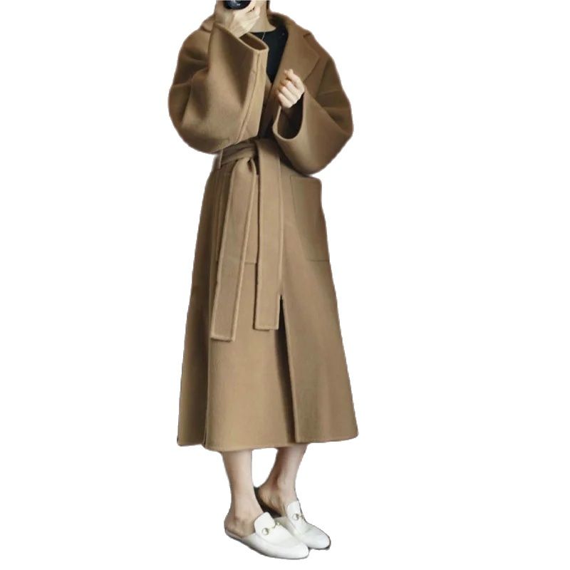 Women Formal Wear Winter - Şık Kadın Uzun Kaban %100 Saf