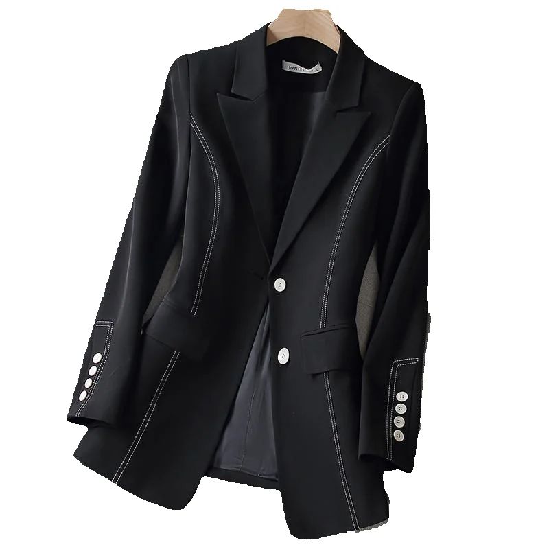 Women Formal Wear With Black Blazer - Yeni Moda Kadın Resmi Blazer Bayanlar