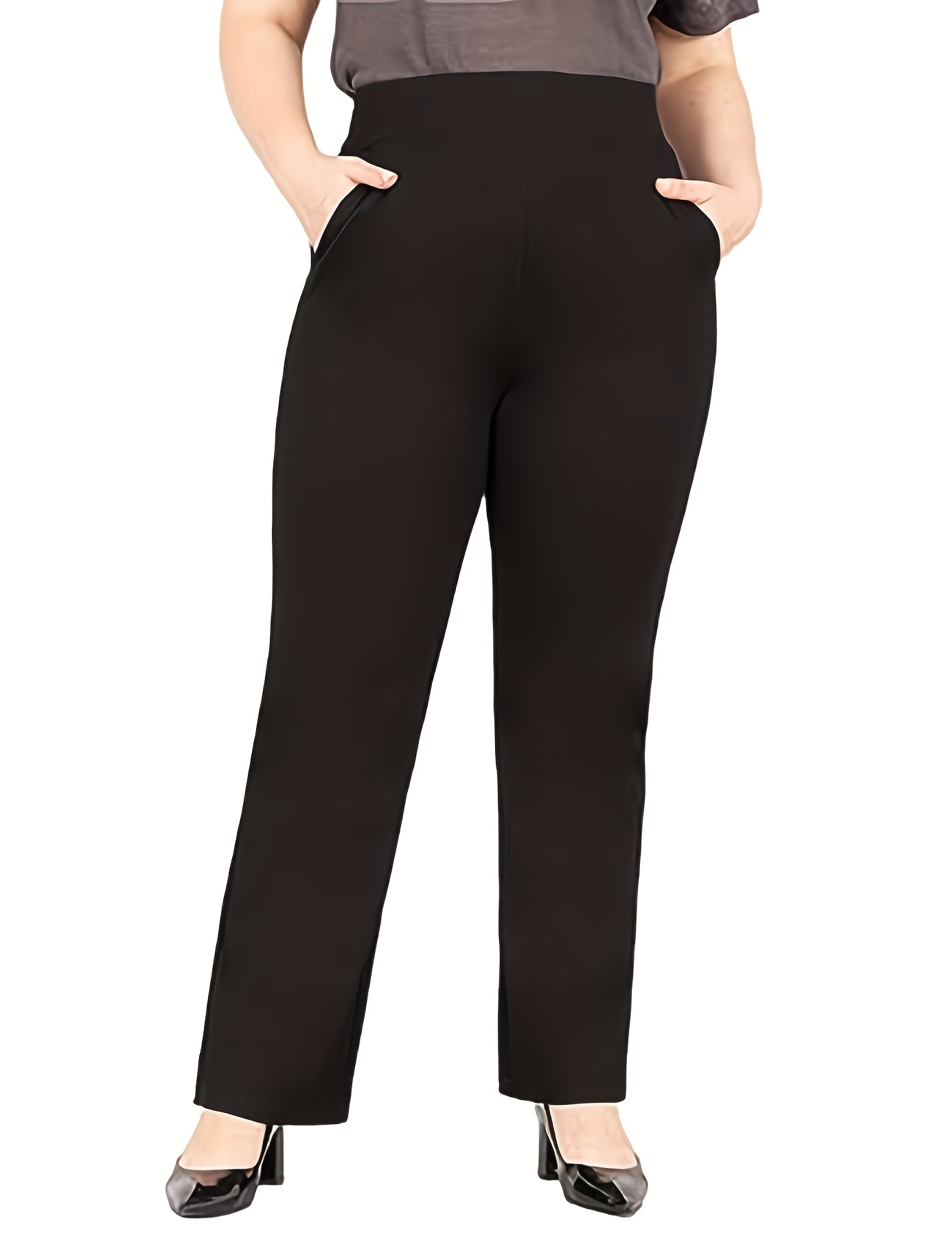 Women'S Formal Wear With Pants - Yaz yeni kadın artı boyutu örme