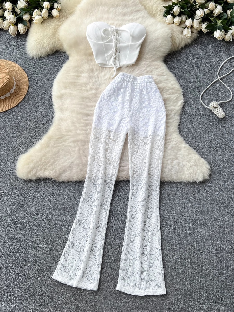 Women'S Formal Wear With Pants - Foamlina Amerikan Ins Kadın Seksi Sapanlar