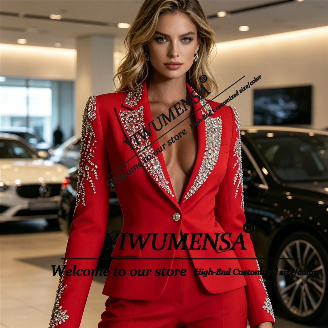 Lüks Kadın Takım Elbise 2 Parç - Women'S Formal Wear With Pants incelemesi ve fiyatı
