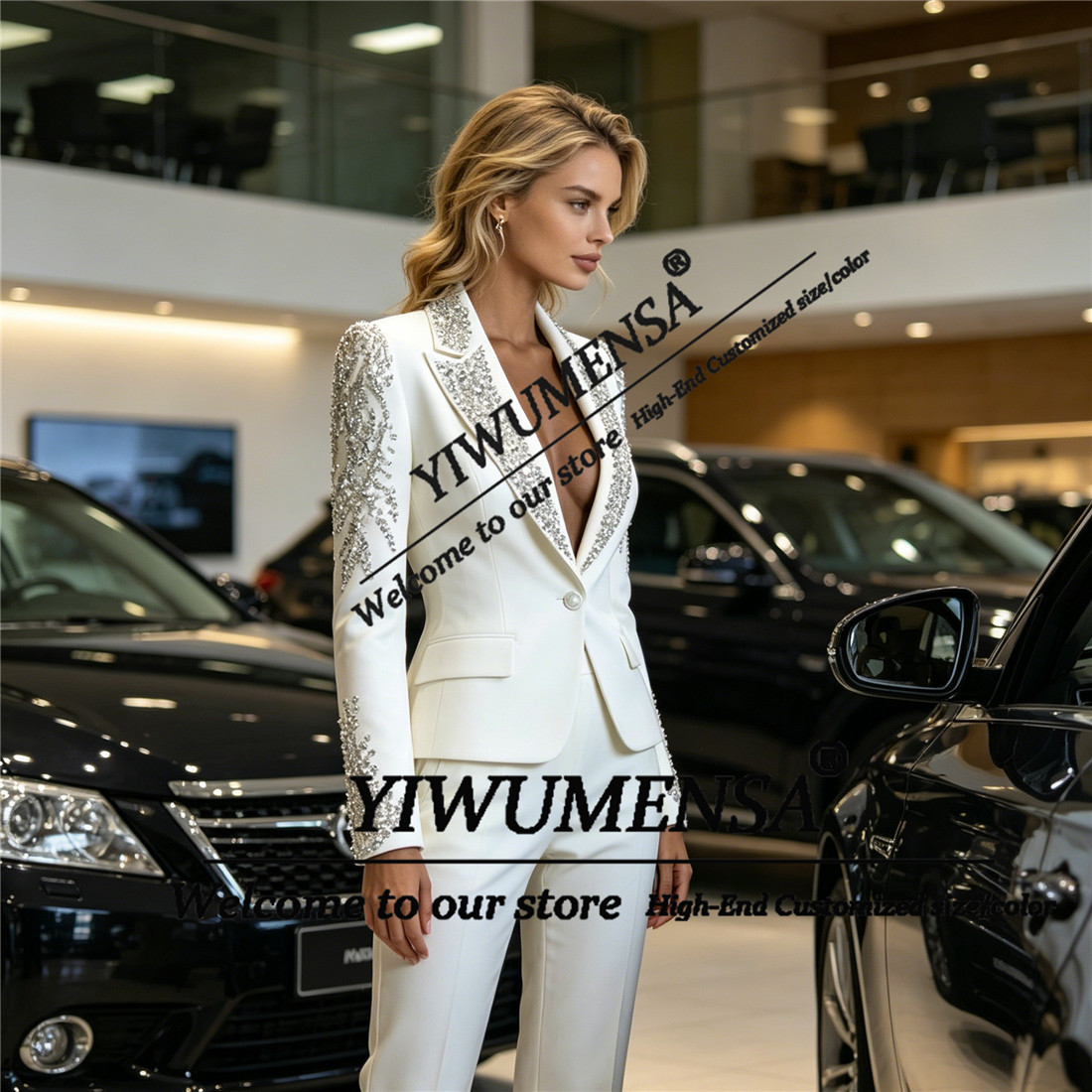 Lüks Kadın Takım Elbise 2 Parç - Women'S Formal Wear With Pants incelemesi ve fiyatı