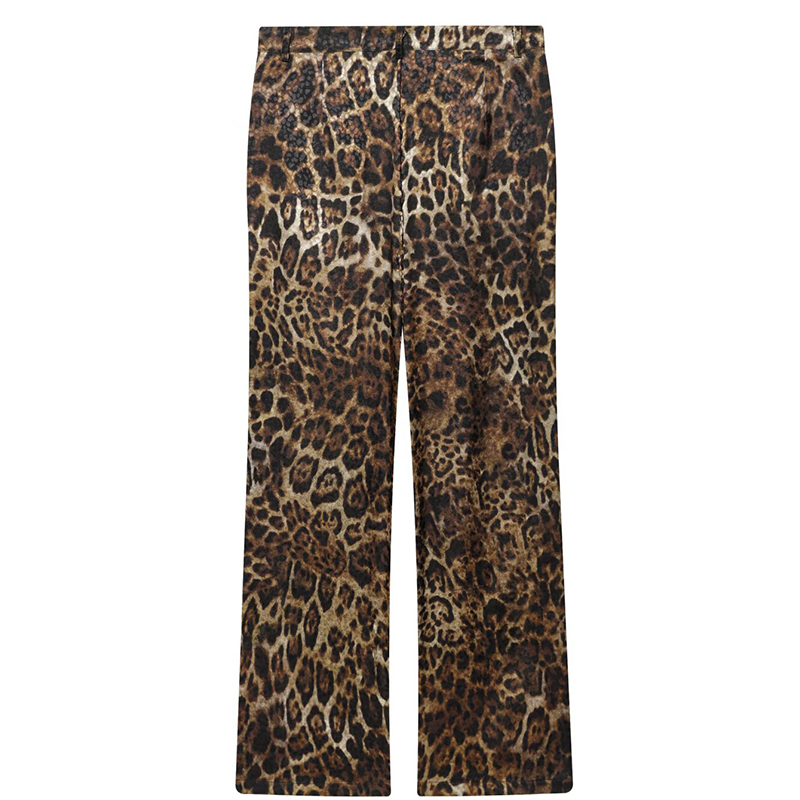 HXAO Leopar Desenli Pantolon T - Women'S Formal Wear With Pants incelemesi ve fiyatı