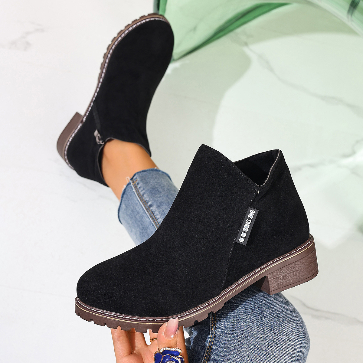Kadın Sonbahar Kış Bilek Botla - Women Formal Wear Heels incelemesi ve fiyatı