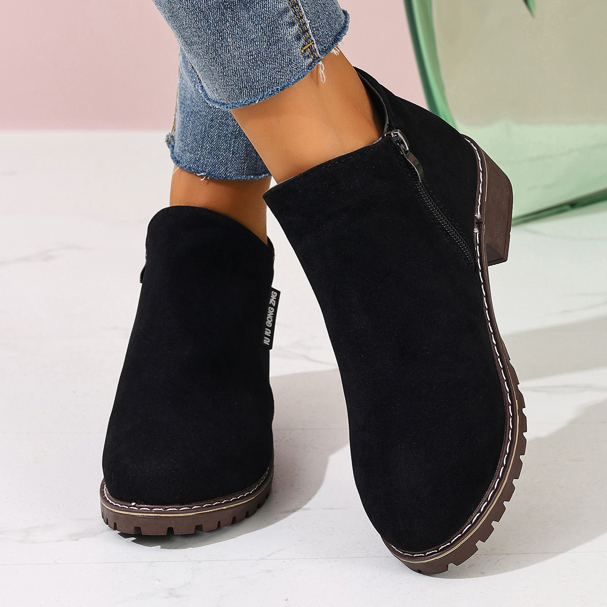 Kadın Sonbahar Kış Bilek Botla - Women Formal Wear Heels incelemesi ve fiyatı