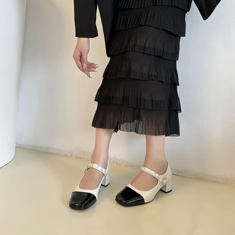 2026 İnci Tokalı Kalın Tabanlı - Women Formal Wear Heels incelemesi ve fiyatı