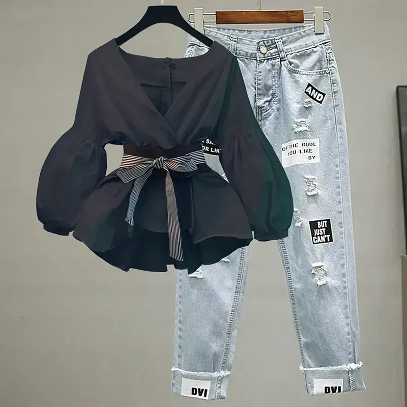Kadınlar Zarif V Yaka Şerit Fe - Women Formal Wear Tops incelemesi ve fiyatı