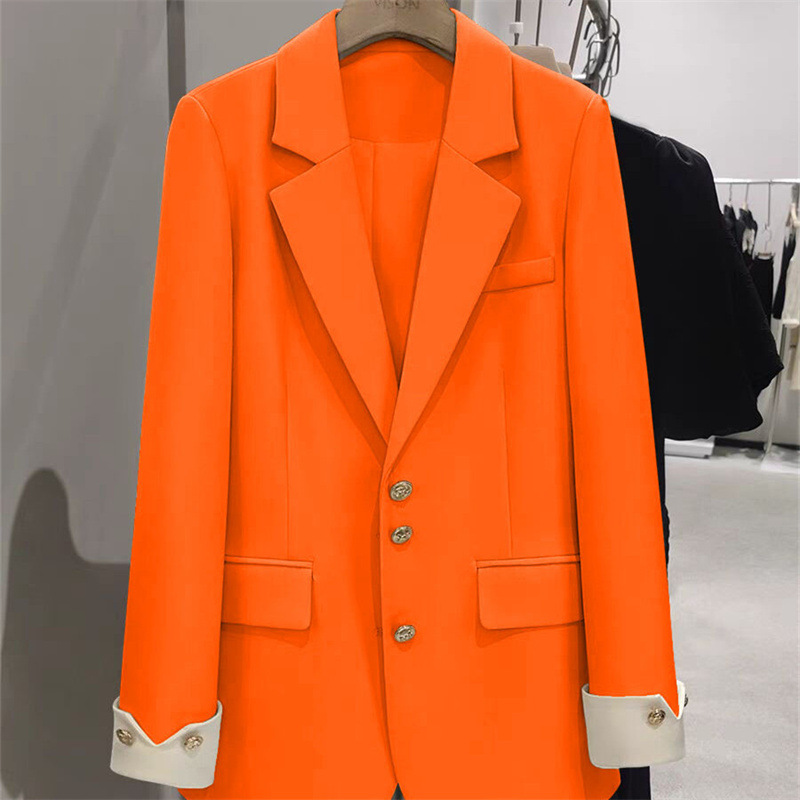 Moda Bayanlar Blazer Renk Bloğ - Women Formal Wear Winter incelemesi ve fiyatı