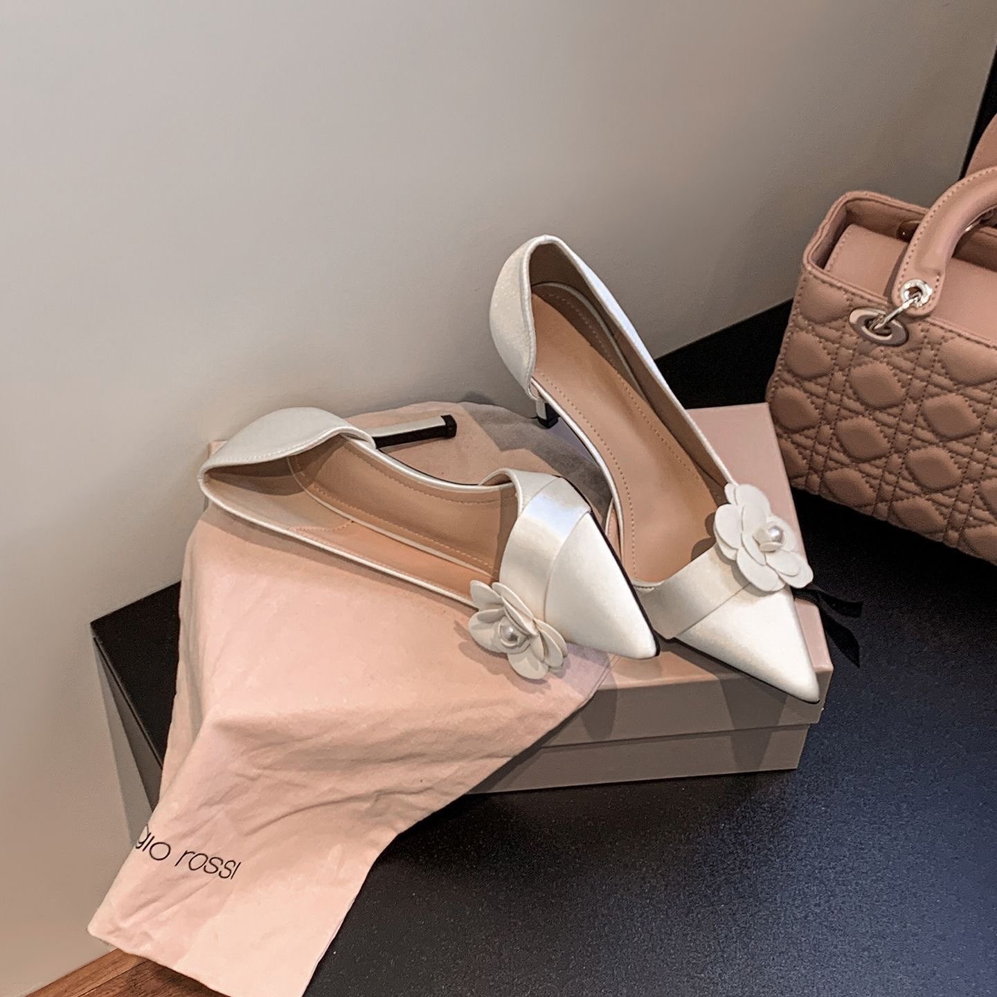 Saten Sivri Burun Stiletto Top - Women Formal Wear Heels incelemesi ve fiyatı