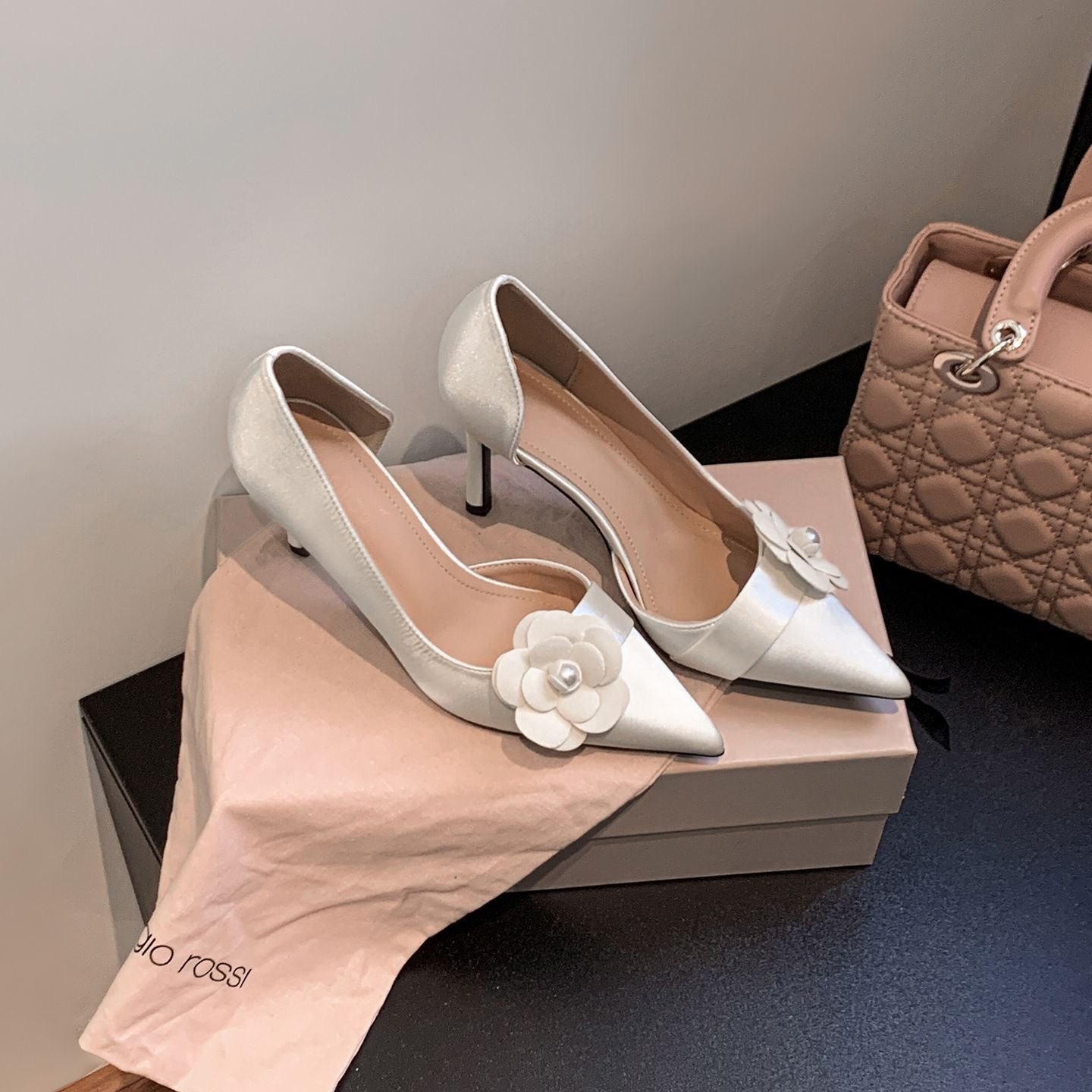 Saten Sivri Burun Stiletto Top - Women Formal Wear Heels incelemesi ve fiyatı
