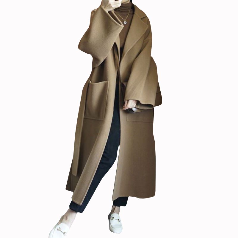 Şık Kadın Uzun Kaban %100 Saf  - Women Formal Wear Winter incelemesi ve fiyatı