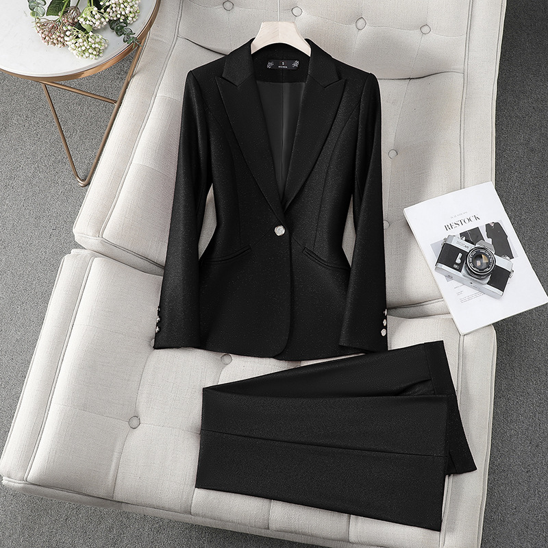 Ofis Kadınları Resmi Pantolon  - Women Formal Wear With Black Blazer incelemesi ve fiyatı