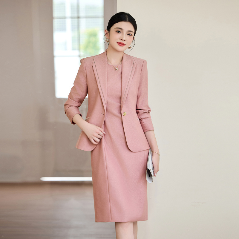 Kadınlar için pembe takım elbi - Women Formal Wear Shirt And Pant incelemesi ve fiyatı