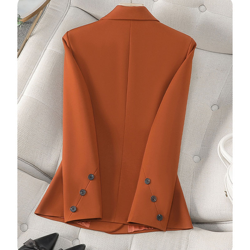 2025 Yeni Bahar Sonbahar Beyaz - Women Formal Wear With Black Blazer incelemesi ve fiyatı