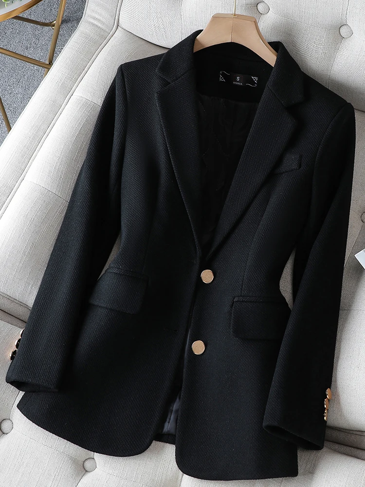 Moda Bayanlar Blazer Kadın Yeş - Women Formal Wear With Black Blazer incelemesi ve fiyatı