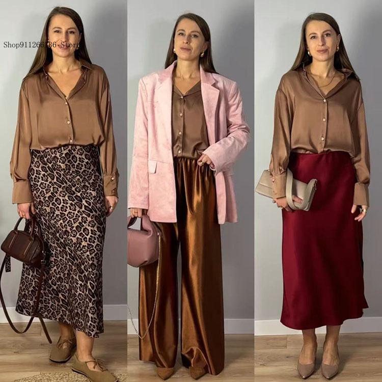 Kadınlar İçin Düğmeli İpek Zar - Women Formal Wear Winter incelemesi ve fiyatı