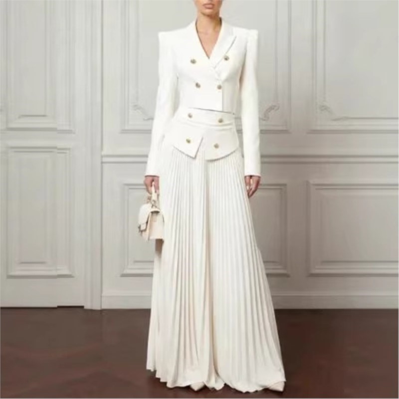 Zarif Mizaç 2 Parçalı Set Yaka - Women Formal Wear For Summer incelemesi ve fiyatı