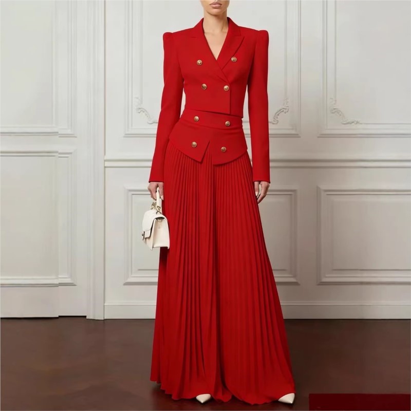Zarif Mizaç 2 Parçalı Set Yaka - Women Formal Wear For Summer incelemesi ve fiyatı