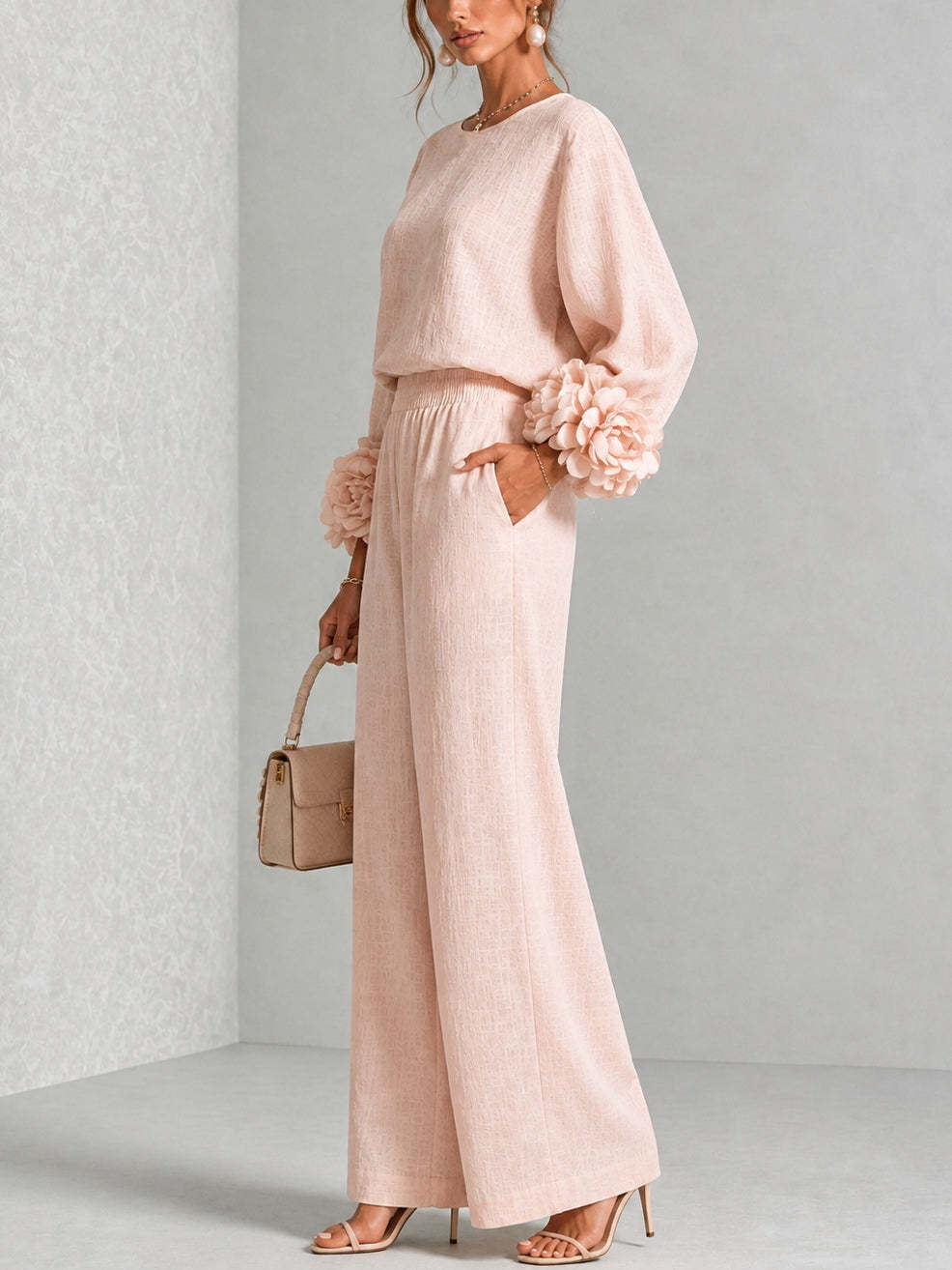 Kadın 2 Parça Keten Takım O Ya - Women Formal Wear Tops incelemesi ve fiyatı