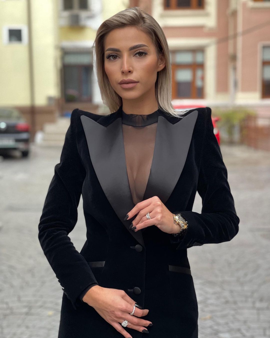 Serin siyah 2 parça kadın pant - Women Formal Wear With Black Blazer incelemesi ve fiyatı