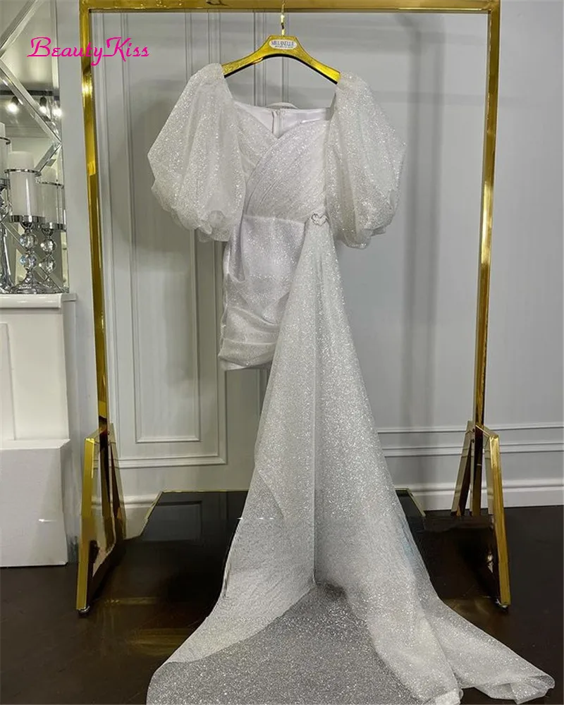 Pırıltılı Kısa Gelinlik Puf Ko - Women Formal Wear Dubai incelemesi ve fiyatı