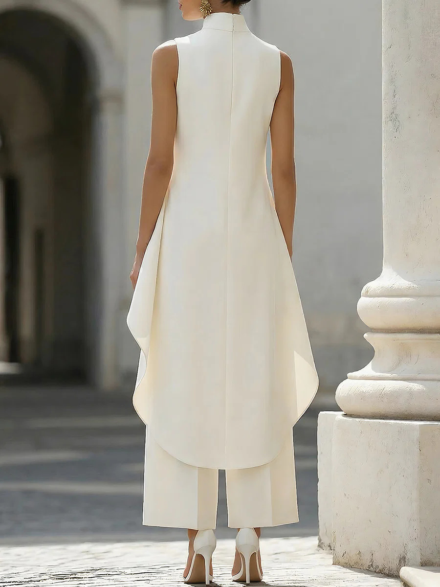 Kadınlar İçin Tek Renk İki Par - Women'S Formal Wear With Pants incelemesi ve fiyatı