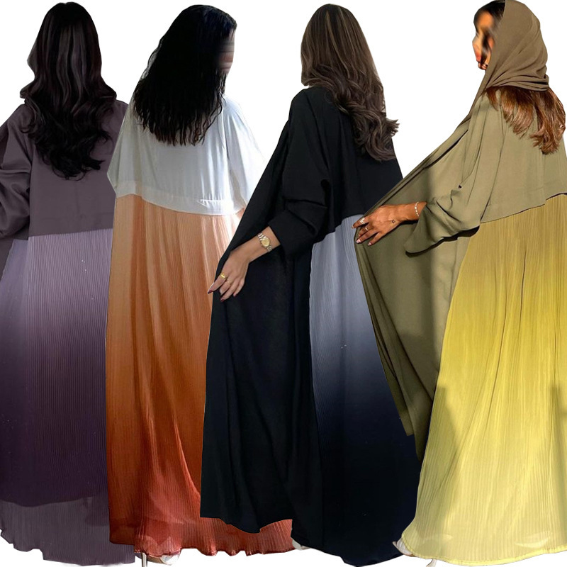 Müslüman Kadınlar Pileli Abaya - Women Formal Wear Dubai incelemesi ve fiyatı